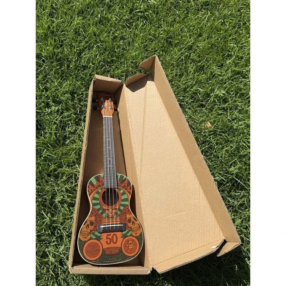 Mint Alvarez Grateful Dead Limited Edition 50th Anniversary Montage Ukulele